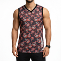 OVER SIZED TANK TOP - PRINTED/10 DK-105