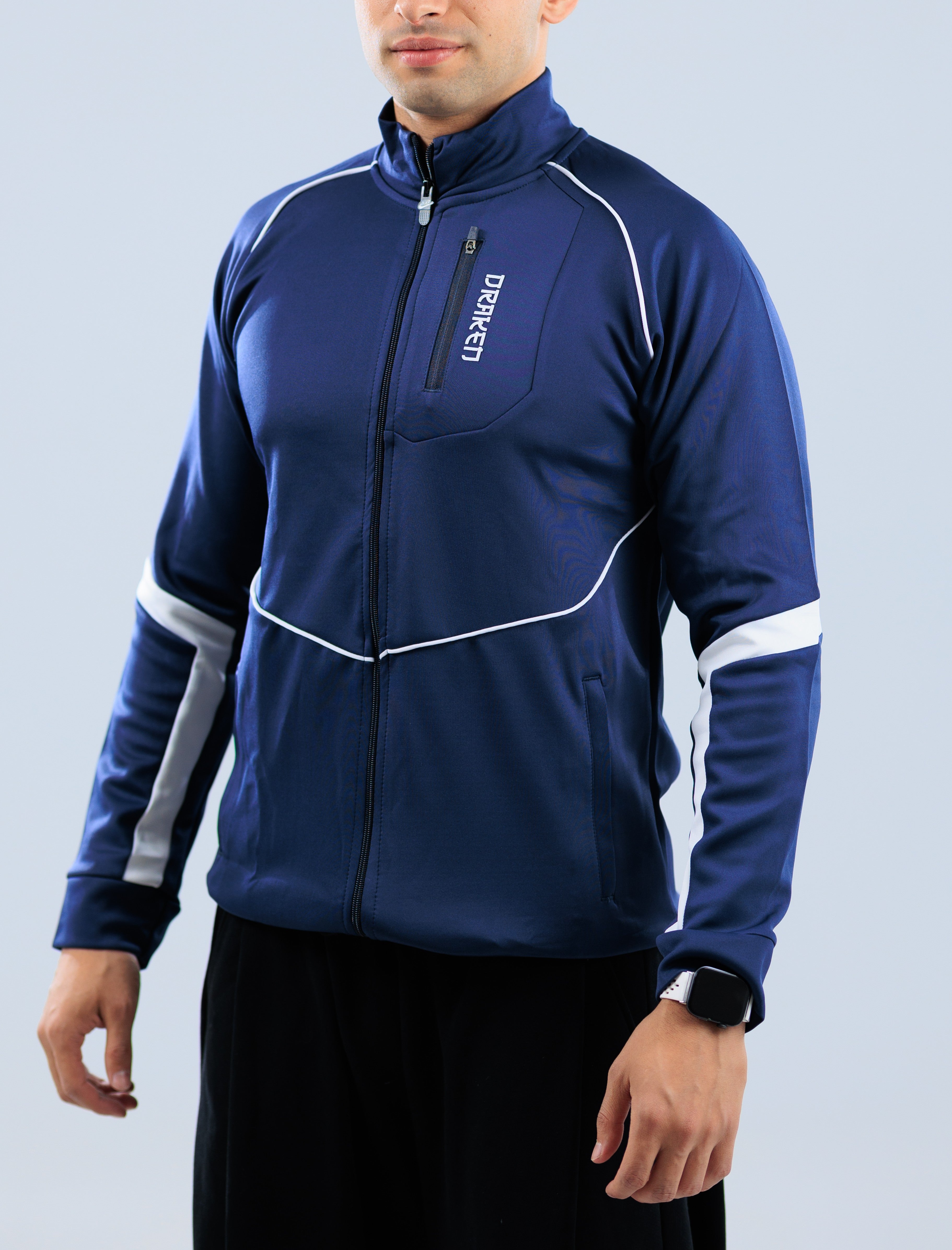 NAVY BLUE TRACK JACKET DK-127