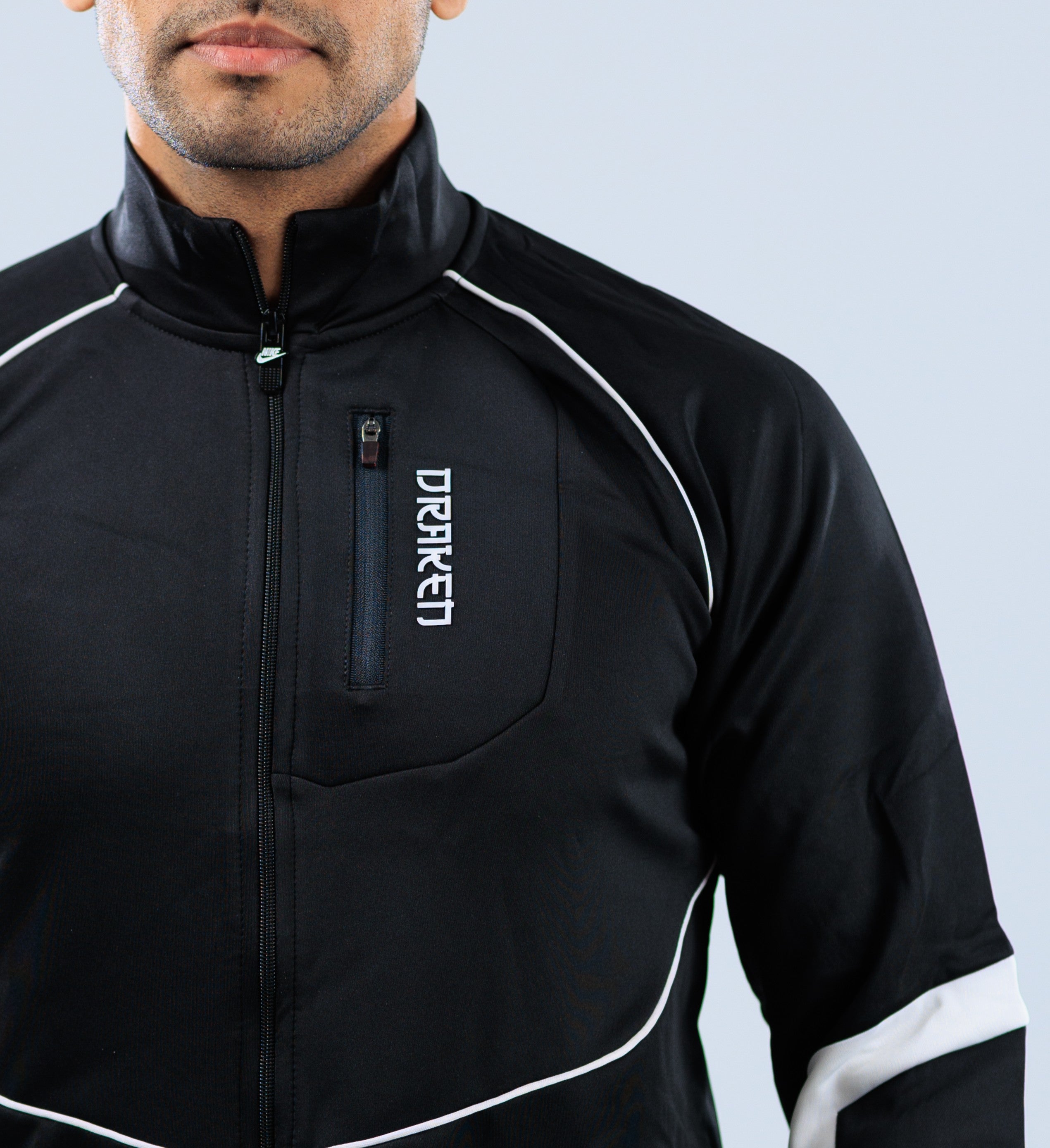 BLACK TRACK JACKET DK-127