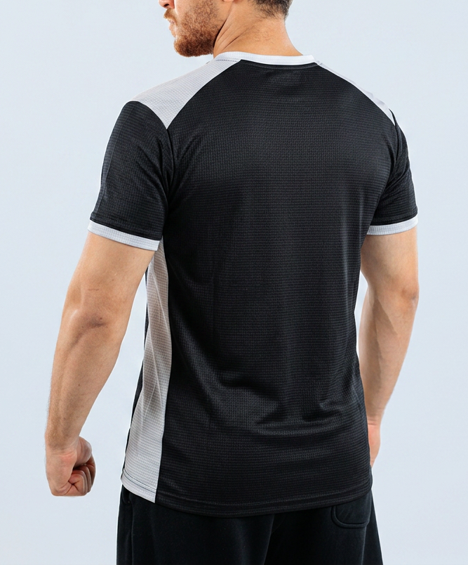 Black Short Sleeve Tee DK-101