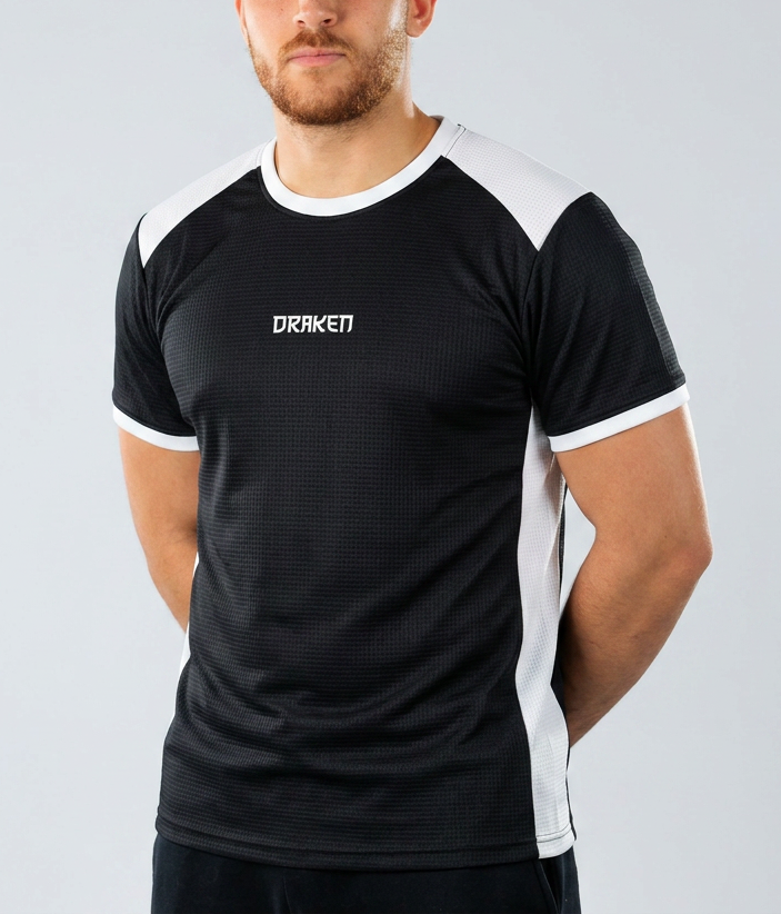Black Short Sleeve Tee DK-101